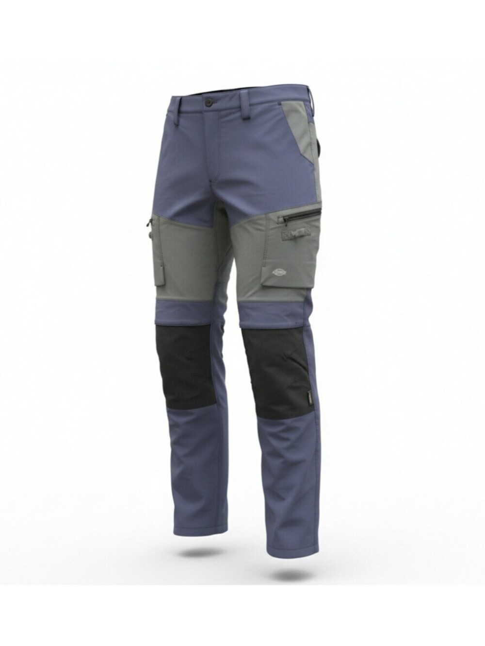 Dickies GFX Mens Tech 4-Way Stretch Work Pants 38x34 Blue Gray CORDURA TR4020